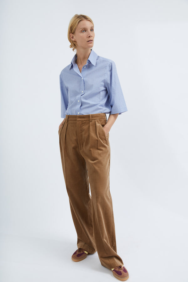 Graumann Lia Pants In Camel Corduroy