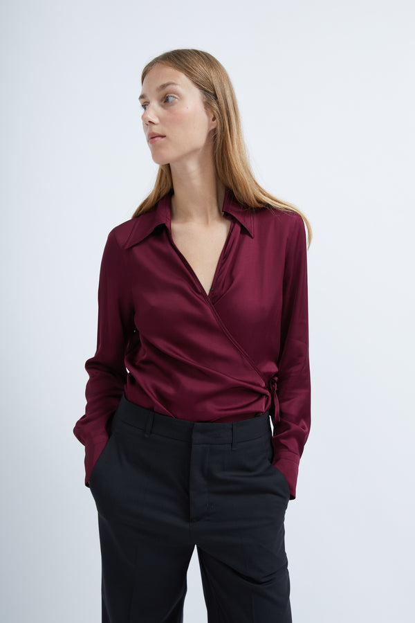 Graumann Louise Shirt In Wine