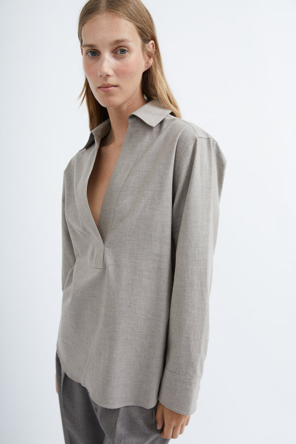 Graumann Nana Shirt In Nature Melange