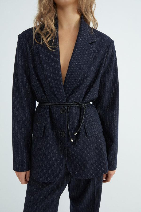 Graumann Robe Belt In Leather