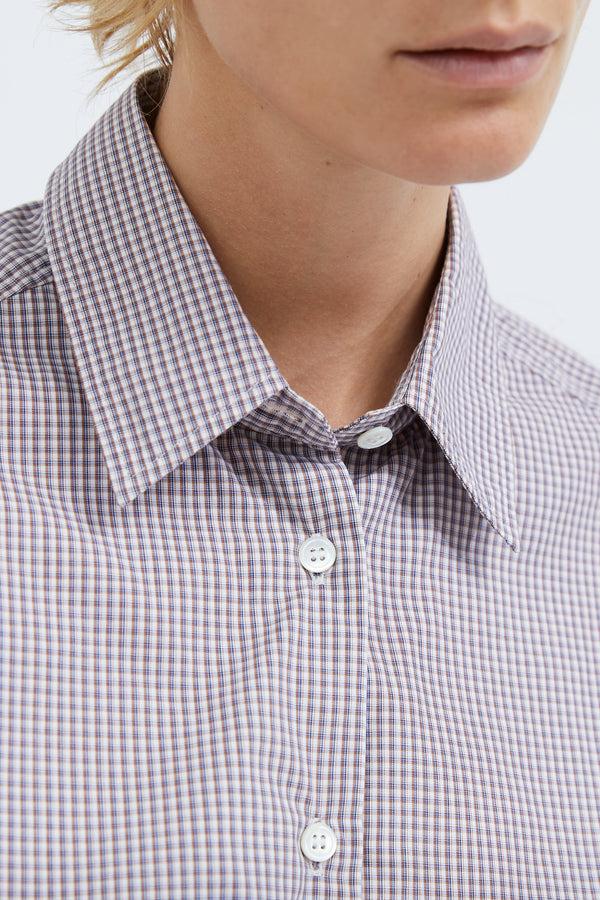 Graumann Selda Shirt In Red Check Cotton