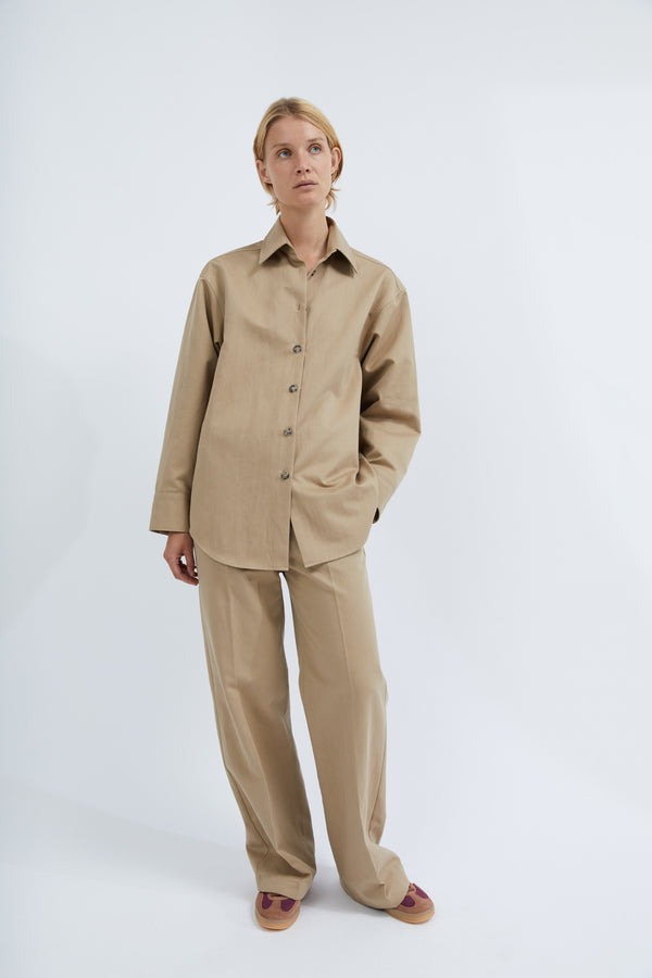 Graumann Sia Pants In Camel Twill