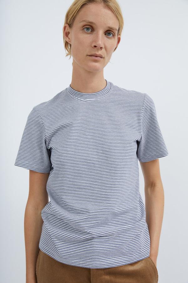 graumann Smilla t-shirt in Grey stripe