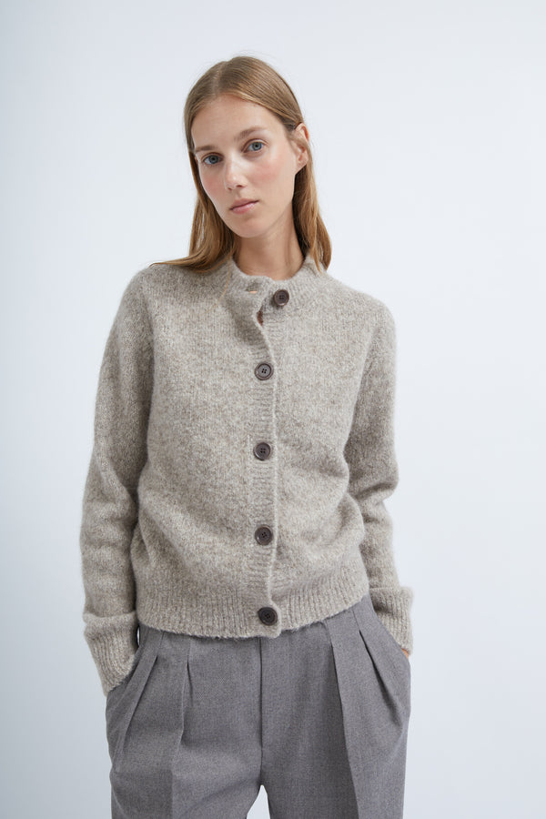 graumann Zita cardigan in Sherpa