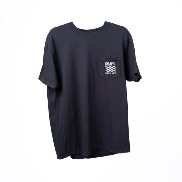 gravel Made To Move T-Shirt | Black