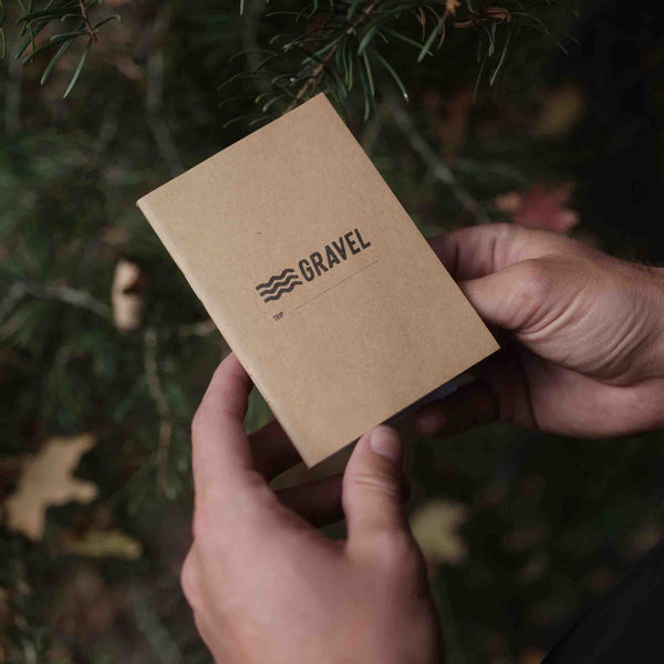 gravel Travel Notebook (3-Pack)
