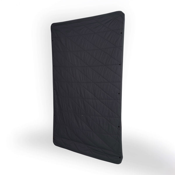 Gravel Layover™ Travel Blanket - Packable & Puffy | Black