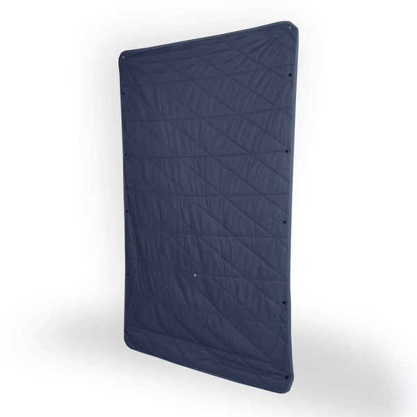 gravel Layover™ Travel Blanket - Packable & Puffy | Blue