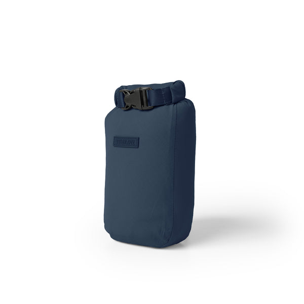 gravel Layover™ Travel Blanket - Packable & Puffy | Blue