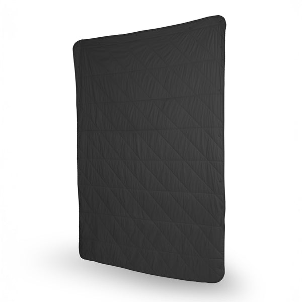Gravel Layover™ XL Travel Blanket - Packable & Puffy | Black