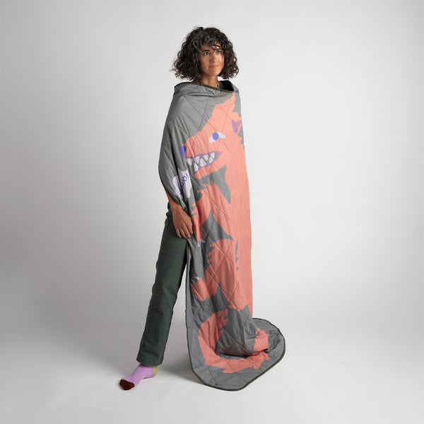 Gravel UltraPak™ Everyday Blanket - More Packable & Puffy | Dancing Doggo