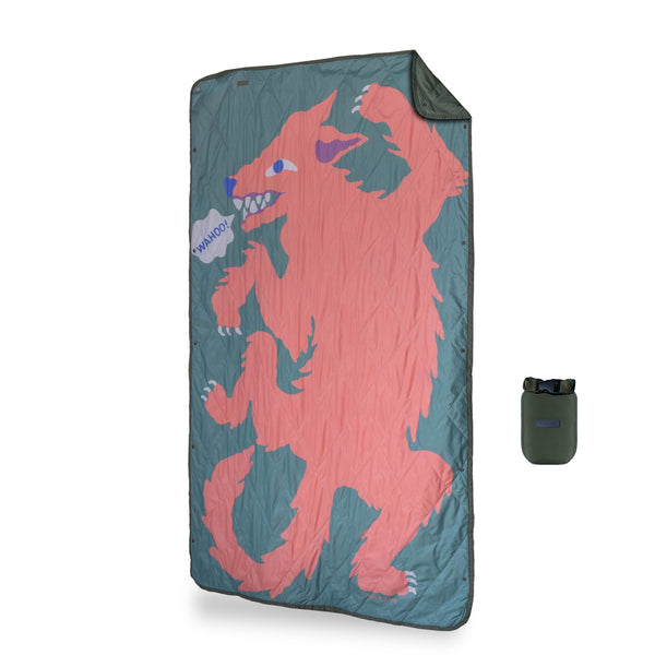 gravel UltraPak™ Everyday Blanket - More Packable & Puffy | Dancing Doggo