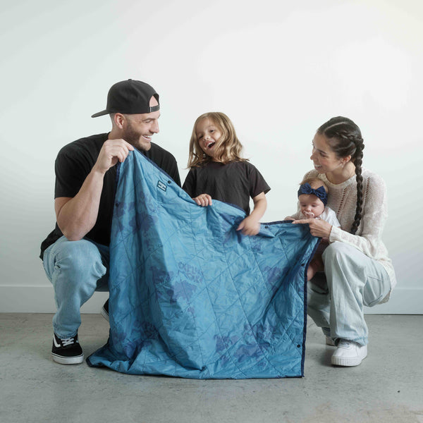 Gravel UltraPak™ MINI Kids Blanket - Packable & Puffy | Counting Countries X Gravel