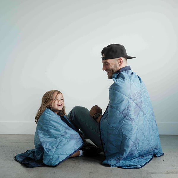 Gravel UltraPak™ MINI Kids Blanket - Packable & Puffy | Counting Countries X Gravel