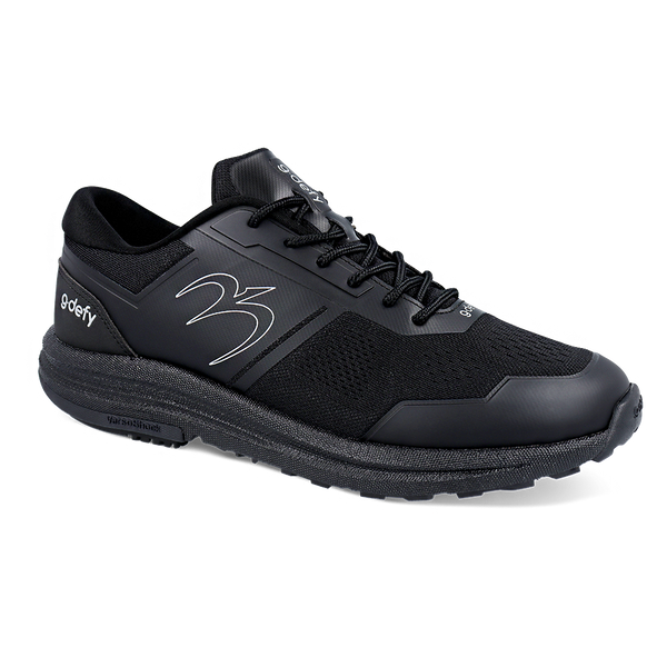 gravity defyer Women's black MightyRun Slip-On