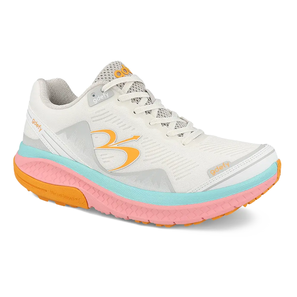 gravity defyer Women's pinkwhite Mighty Walk