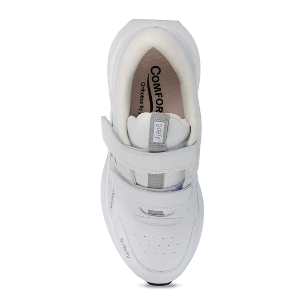Gravity Defyer Women's White ZenStride Slip-On