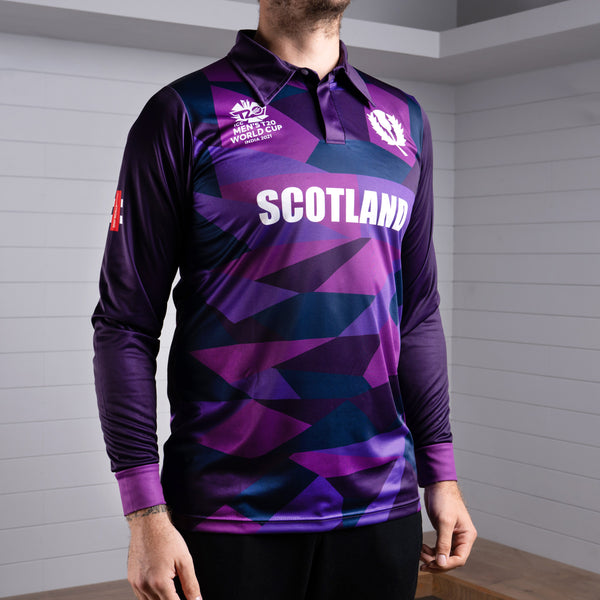 gray nicolls Cricket Scotland T20 World Cup Long Sleeve Shirt - Men's