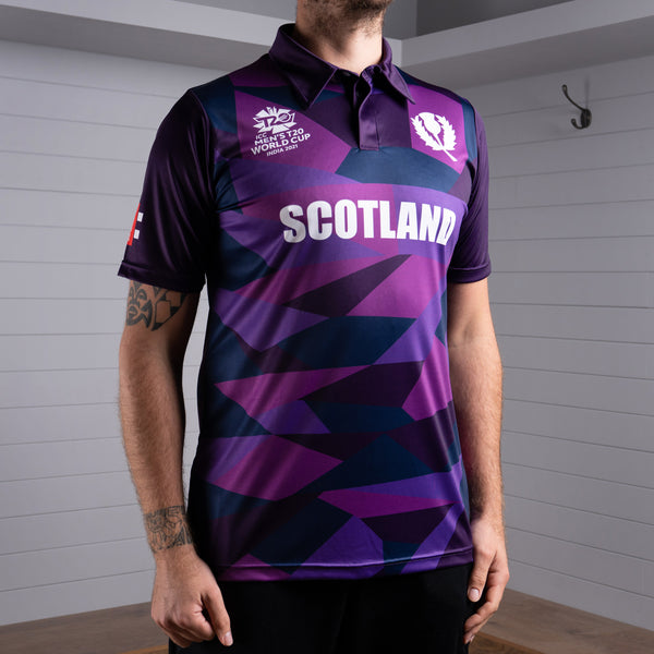 gray nicolls Cricket Scotland T20 World Cup Short Sleeve Shirt - Men's