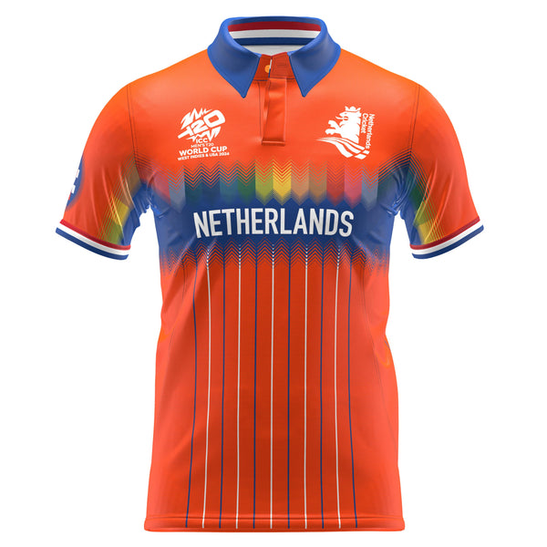 gray nicolls Netherlands T20 World Cup 24 Shirt - Junior Short Sleeve
