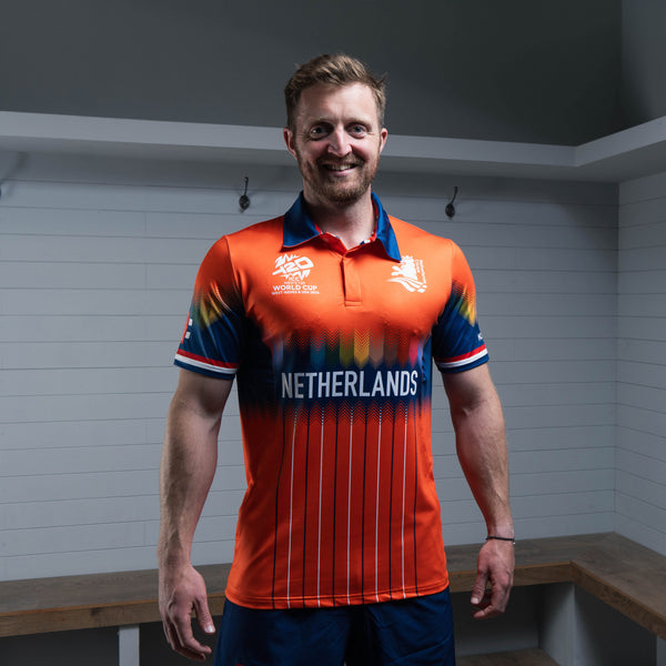 Gray Nicolls Netherlands T20 World Cup 24 Shirt - Men's Short Sleeve