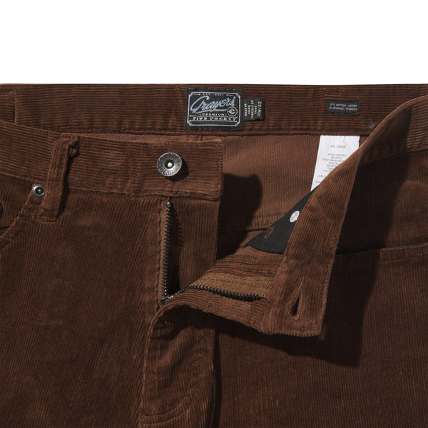 Grayers Burlington 5 Pocket Stretch Corduroy - British Tan