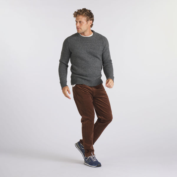 Grayers Burlington 5 Pocket Stretch Corduroy - British Tan