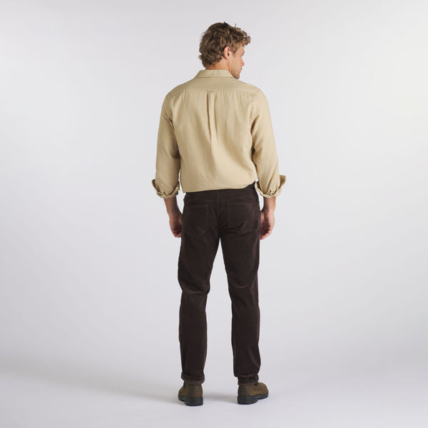 Grayers Burlington 5 Pocket Stretch Corduroy - Coffee Bean
