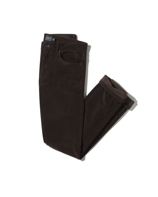 grayers Burlington 5 Pocket Stretch Corduroy - Coffee Bean