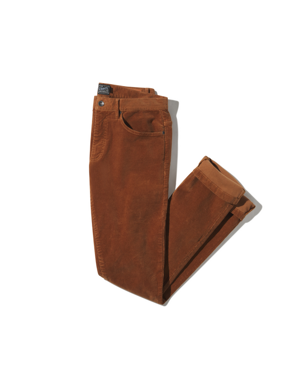 grayers Burlington 5 Pocket Stretch Corduroy - Rawhide