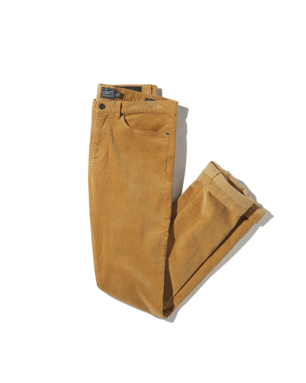 grayers Burlington 5 Pocket Stretch Corduroy - Saddle