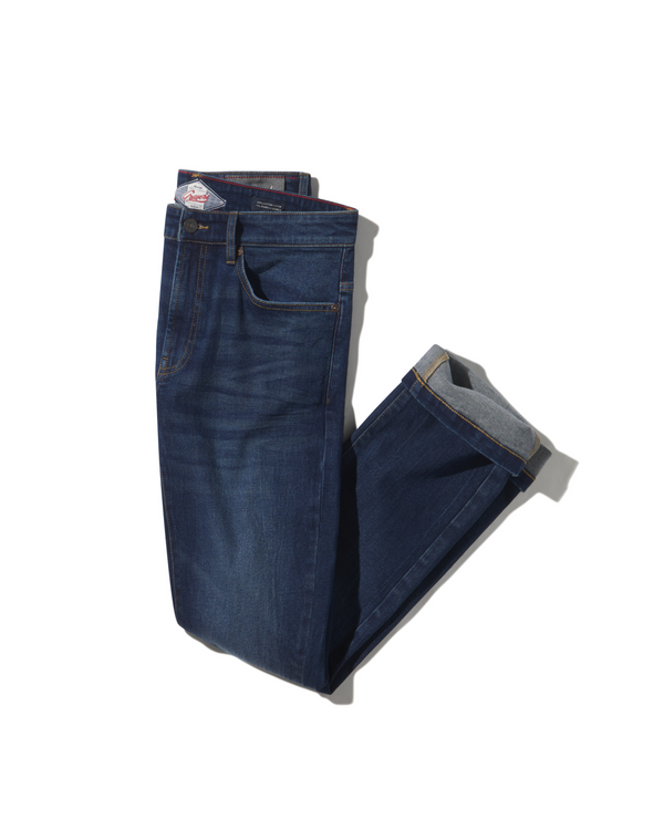 grayers Edward Stretch Straight Fit Denim - Blue Wash