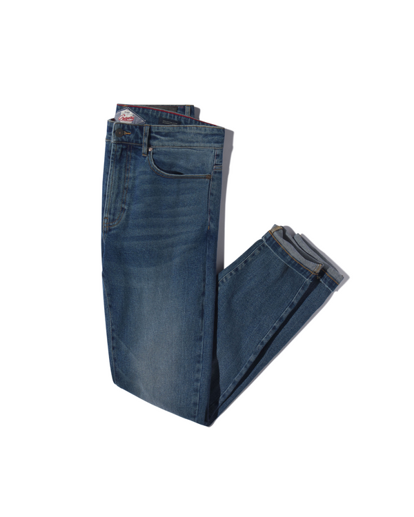 grayers Edward Stretch Straight Fit Denim - Vintage Wash