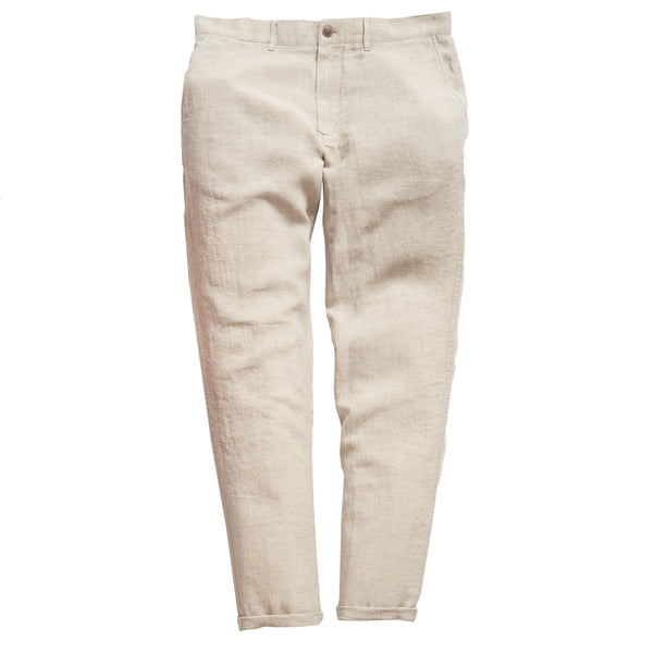 grayers Aventura Washed Linen Pants - Safari