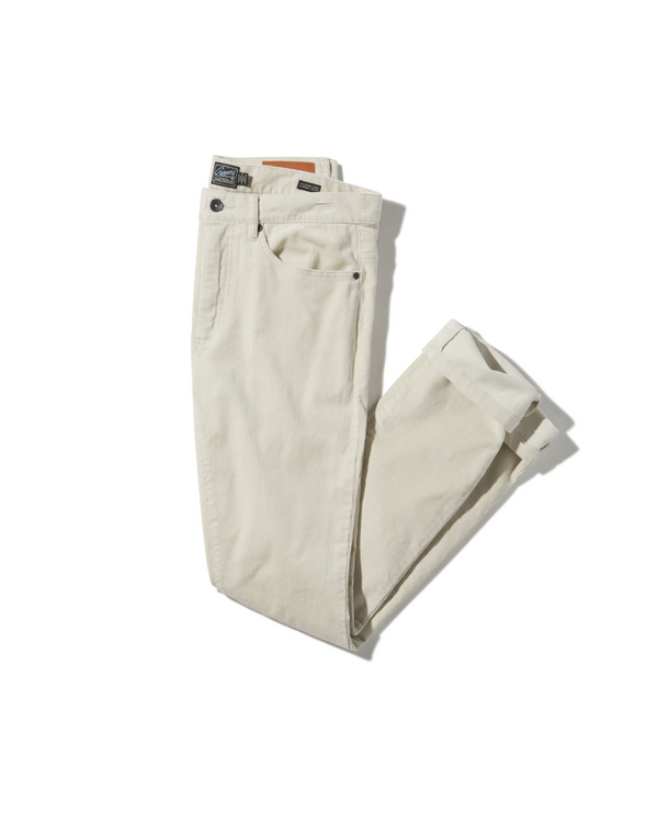 grayers Burlington 5 Pocket Stretch Corduroy - Stone
