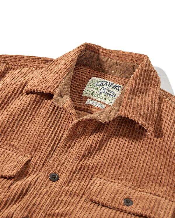 Grayers Catalina Rope Cord Shirt Jacket - Cognac