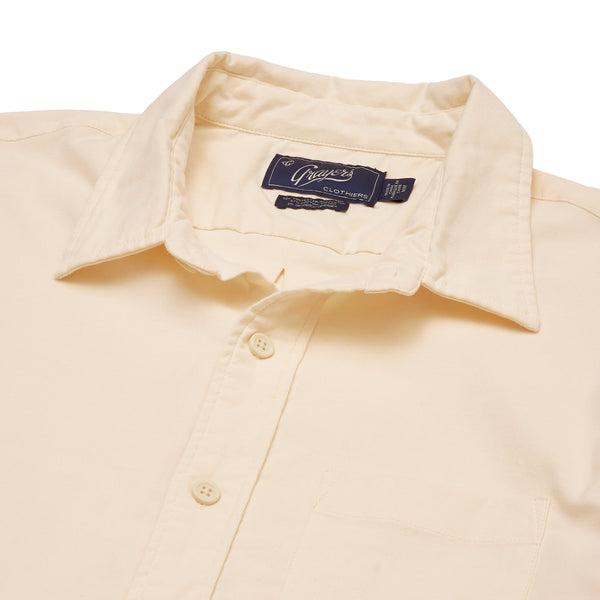 Grayers Charles Stretch Oxford Shirt - Cream