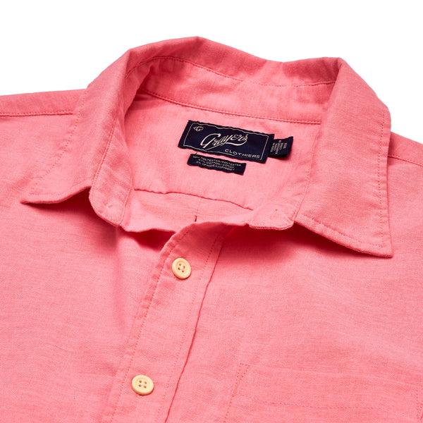 Grayers Charles Stretch Oxford Shirt - Red