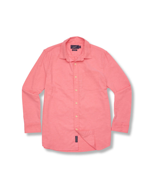 grayers Charles Stretch Oxford Shirt - Red