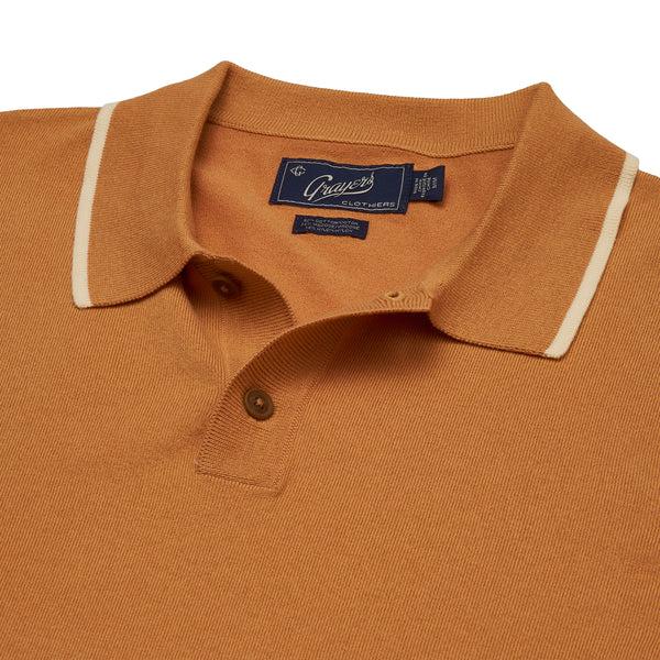 Grayers Cloud Cotton Viscose Sweater Polo - Butterum