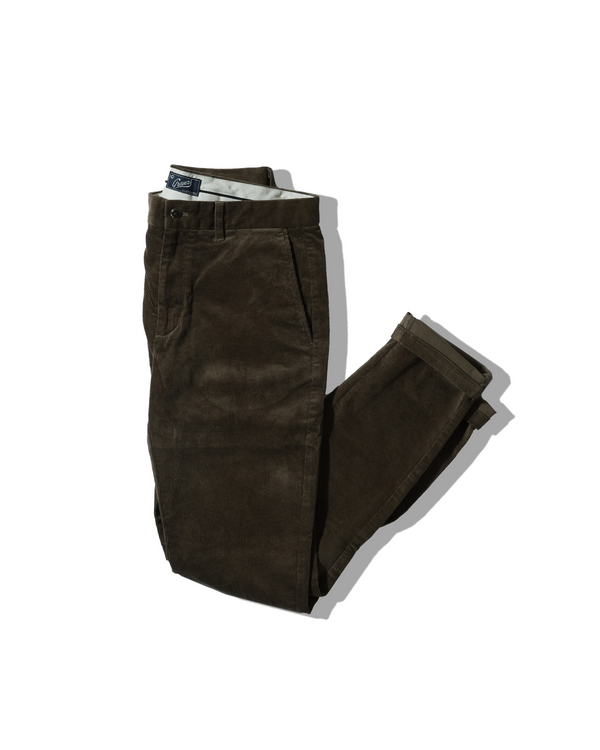 grayers Corduroy Stretch Slim Fit Pants - Mushroom