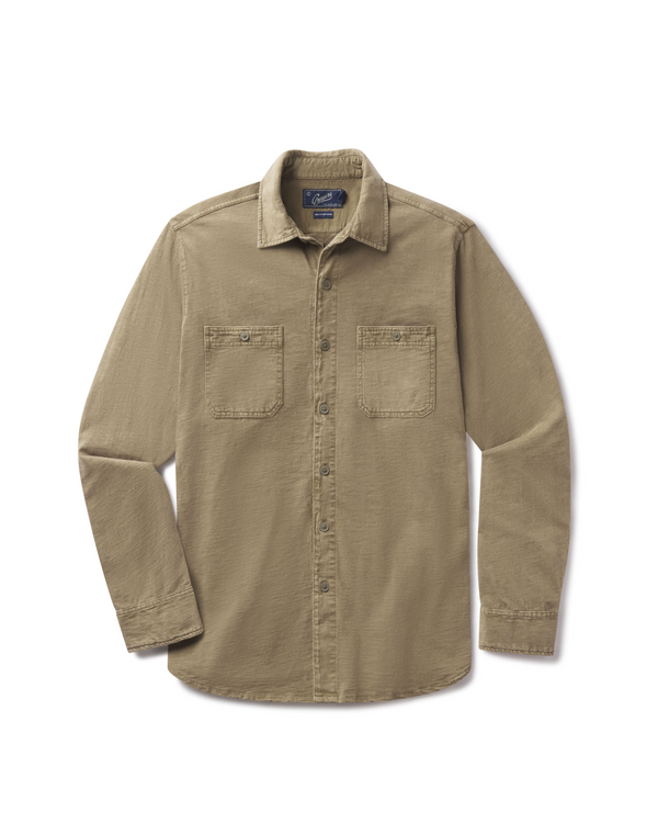 grayers Flex Everyday Knit Shirt - Faded Olive