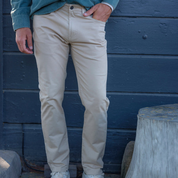 Grayers Hybrid Stretch 5 Pocket - Pebble