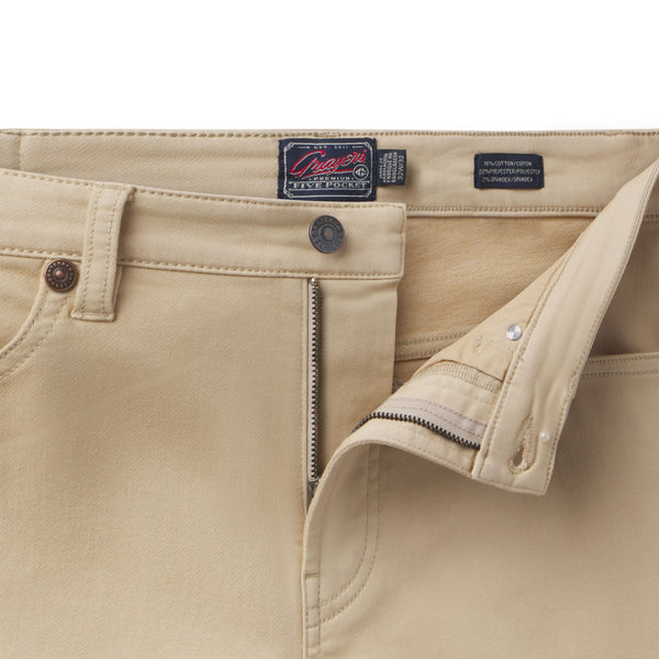 Grayers Hybrid Stretch 5 Pocket - Pebble