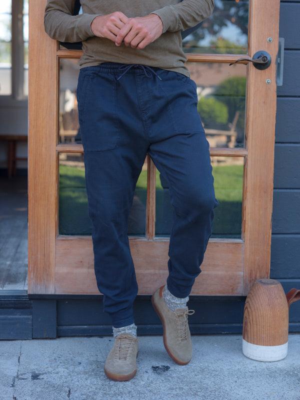 Grayers Hybrid Stretch Jogger - Graphite Blue