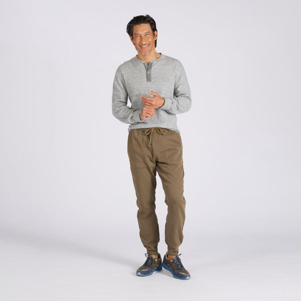 Grayers Hybrid Stretch Jogger - Military Olive