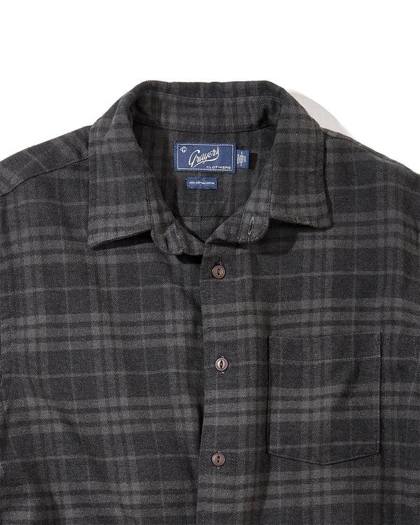 Grayers Jaspe Midweight Flannel - Castle Rock