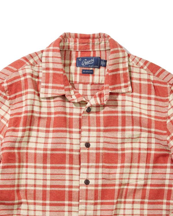Grayers Jaspe Midweight Flannel - Sunset Oatmeal
