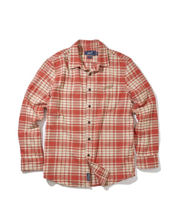 grayers Jaspe Midweight Flannel - Sunset Oatmeal