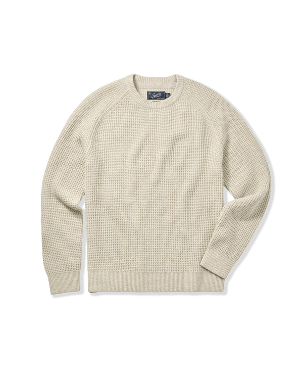 grayers Marlow Raglan Crew - Almond